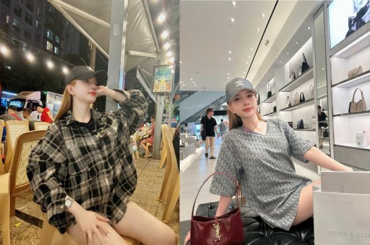 phim sex vú bự không che Hương Giang xinh xắn chịch xong đi mua sắm